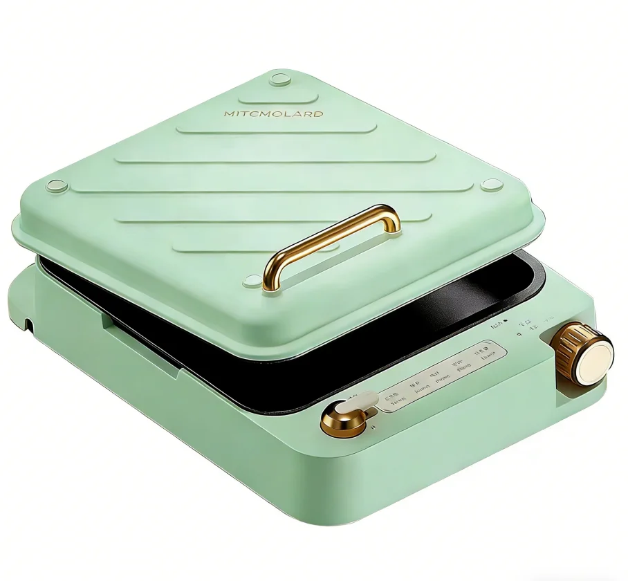 

2026 Creative 3 In 1 Grill Hot Pot Combo Double Sided Baking Pan For Home Kitchen