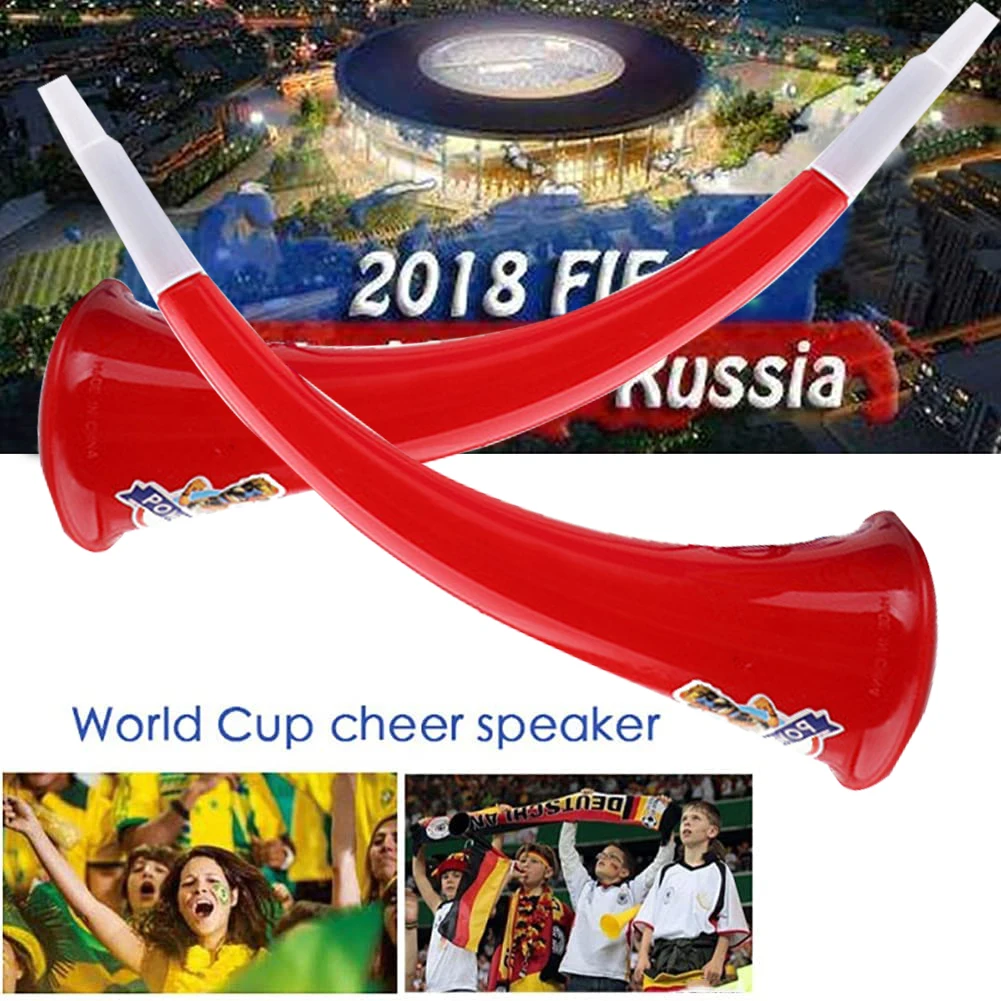 4pc Football Game Fans Horn Cheerleading Refueling Props Ox Horn Vuvuzela Kid Trumpet Toy Air Adjustable Stadium Cheer