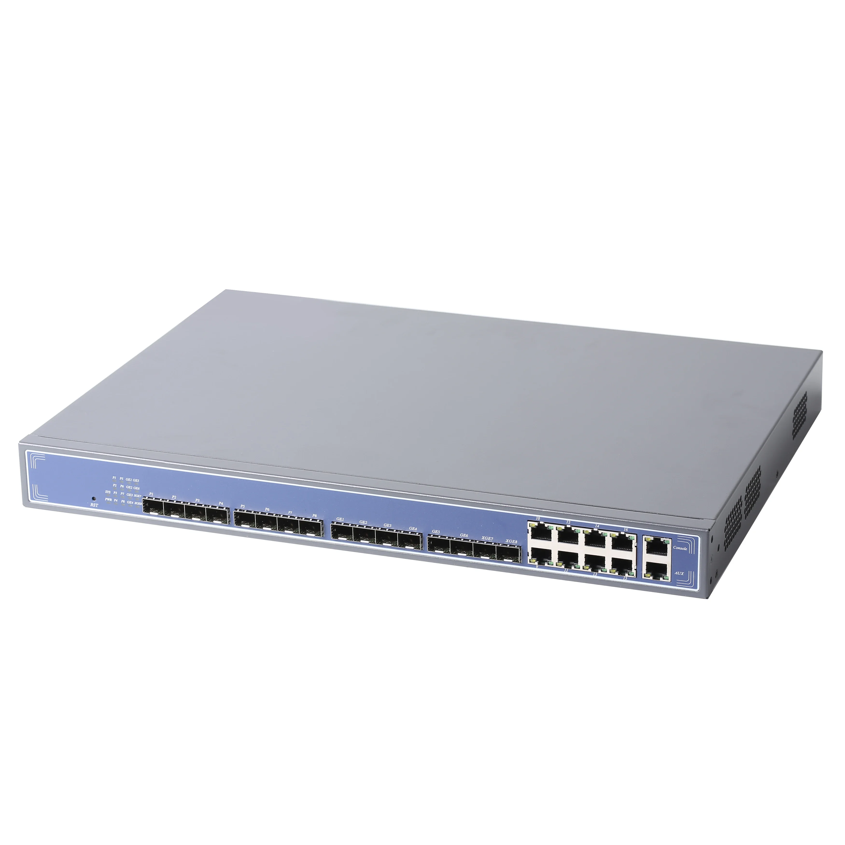 FTTH OLT 8 ports Gpon olt 10g sfp+ supply any brand fttx onu