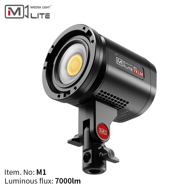 Media Light Bright Compact Design LED Stepless Adjustable Photography Video Light