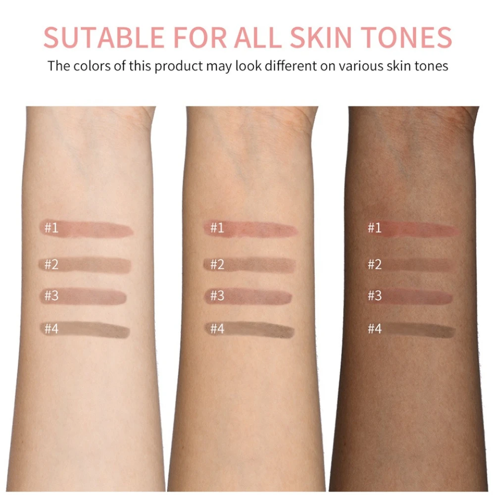 Matita per labbra staccabile Finitura opaca impermeabile Indossare a lunga durata Senza sbavature Facile applicazione per il trucco quotidiano e le occasioni speciali