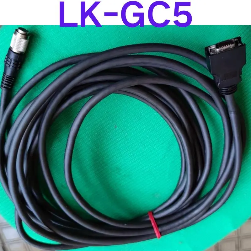 Second-hand test OK  LK-GC5 laser sensor connection cable 5 meters