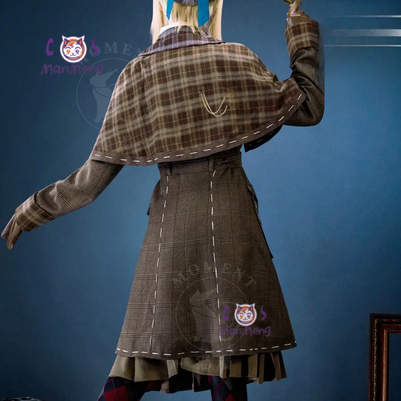 الهوية الخامس البستاني إيما وودز تأثيري ملكة جمال الحقيقة زي سترة واقية قميص قبعة تنورة التعادل قفازات الجوارب الدعائم بدلة الهالوين