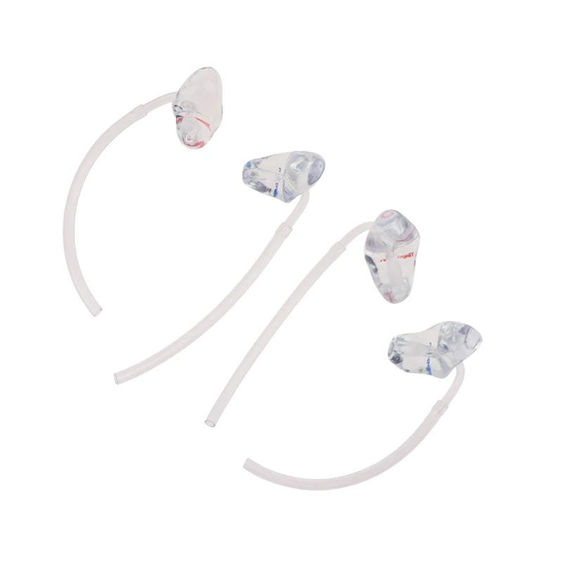 Universal Hard Earmold Earplugs With Tube Connector For Hearing Aid Manufacturing Accessories