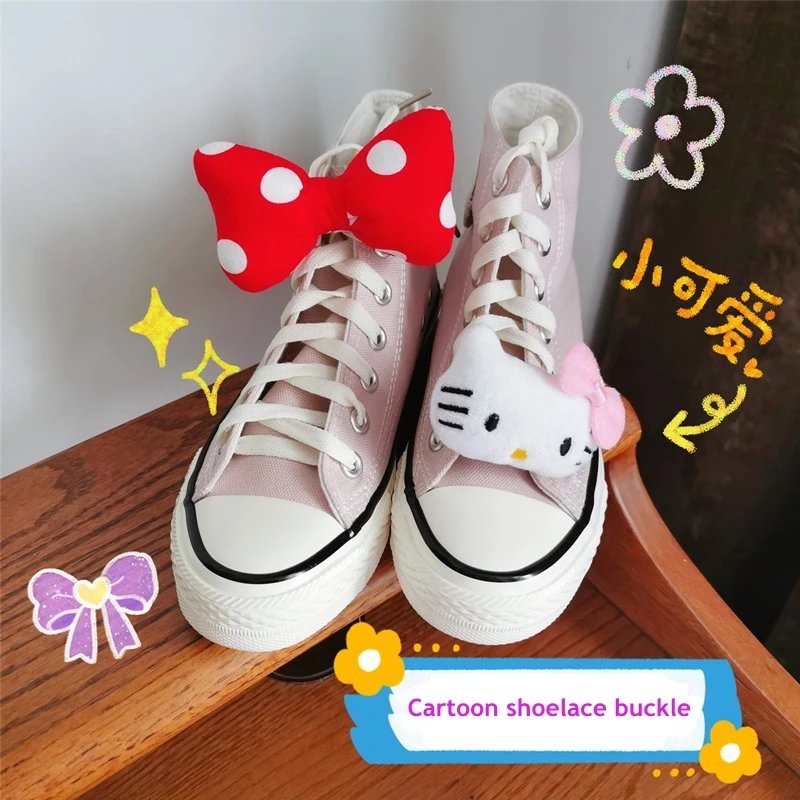 1PCS Cartoon anime decorative shoe buckle DIY Sneakers canvas shoes decoration children's student creative shoes accessories