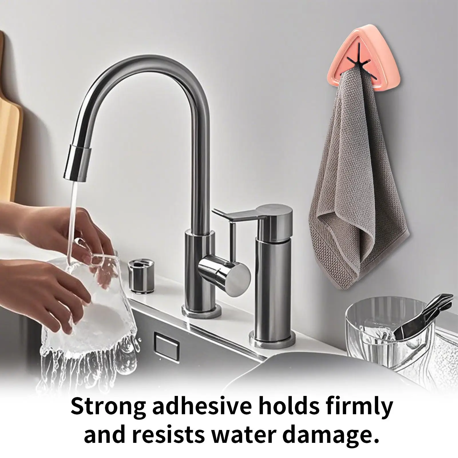 

Крючки для ванной комнаты для полотенец, настенный клейкий органайзер, держатель для мочалки для ванной комнаты, комнаты в общежитии, уличной квартиры на колесах