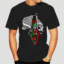 Camiseta con mapa de Palestina Shemagh 7244X