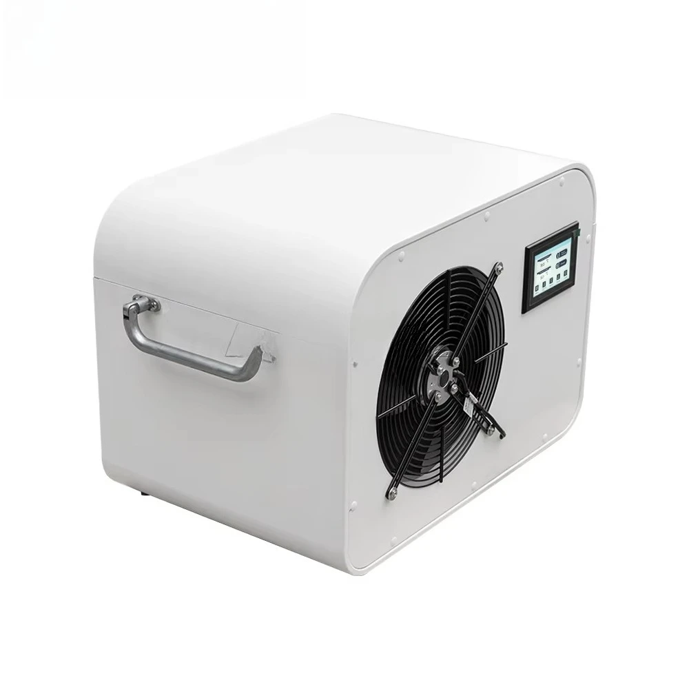 With Heat Insulation Cotton for Wi-Fi Control Ice Bath Chiller 2 hp Water Chiller With Filter Heater LCD Touch Screen