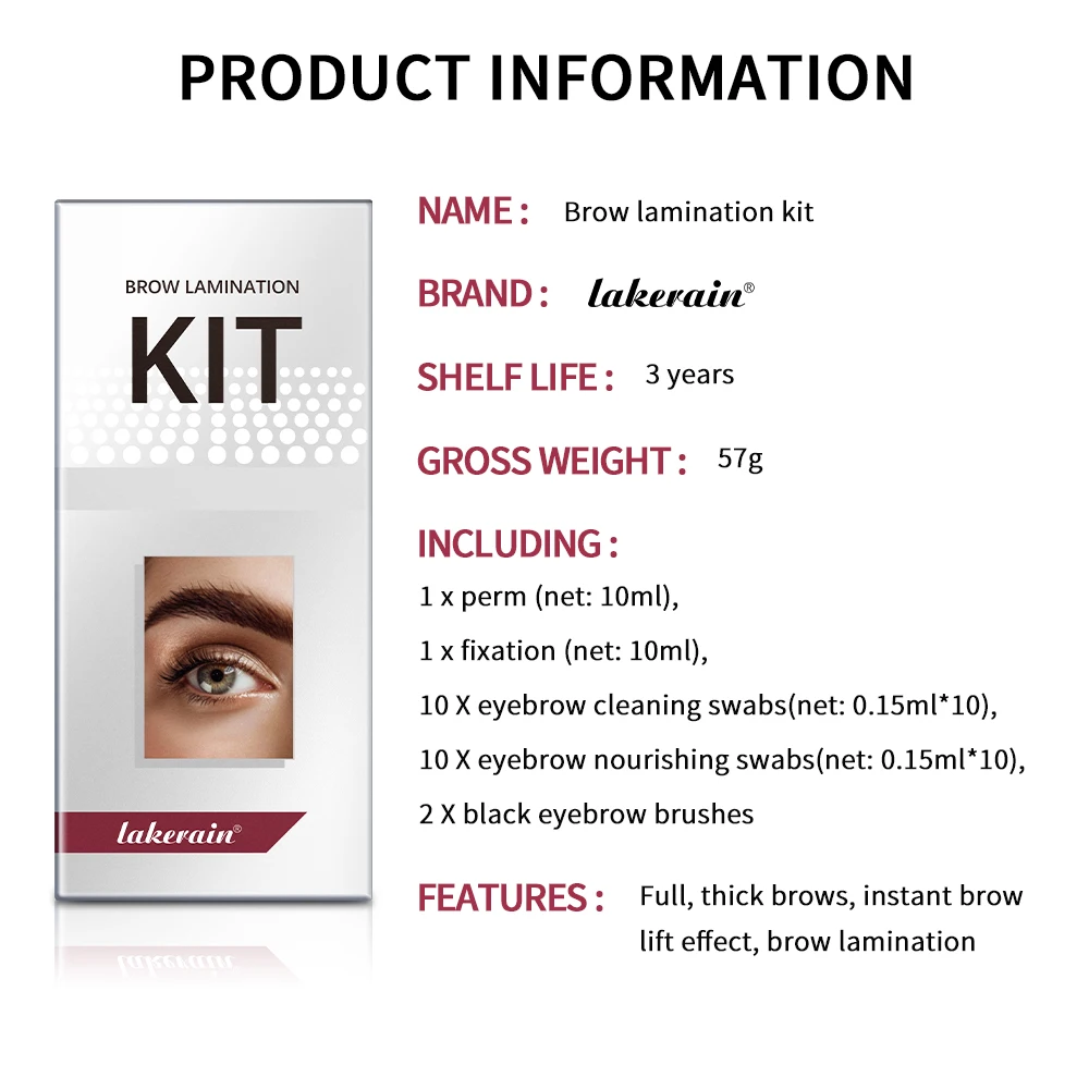 الحاجب مغلفة عدة المهنية الحاجب مغلفة عدة الحاجب رفع الحاجب التصفيح الحاجب شبه آلة دائمة الحاجب رفع