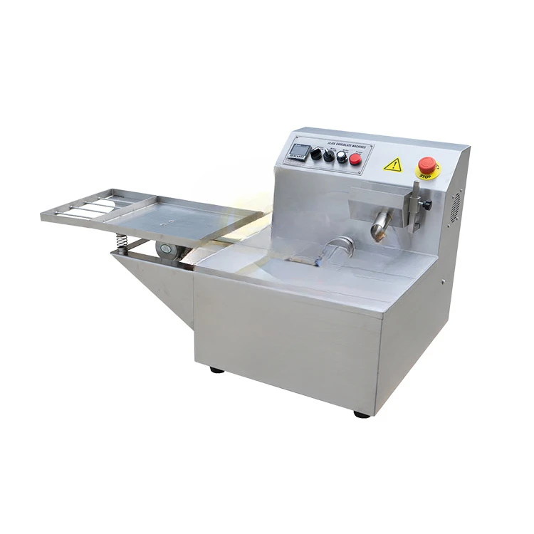 30kg Tabletop Small Chocolate Melt Equipment 5 Kg Vibrate Table Temper Machine for Coating Chocolate