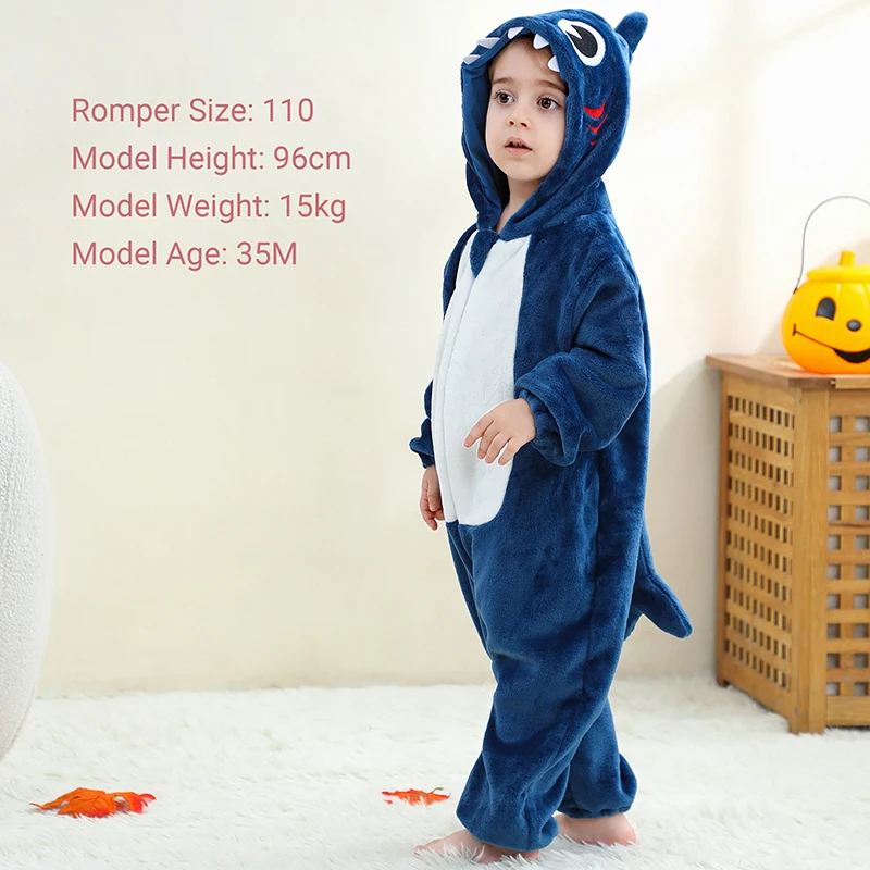 MICHLEY Karneval Baby Strampler Flanell Cosplay Kleinkind Säugling Kleidung Overall Bodysuits Jumpsuit Kostüm für Mädchen Jungen – Detail 25