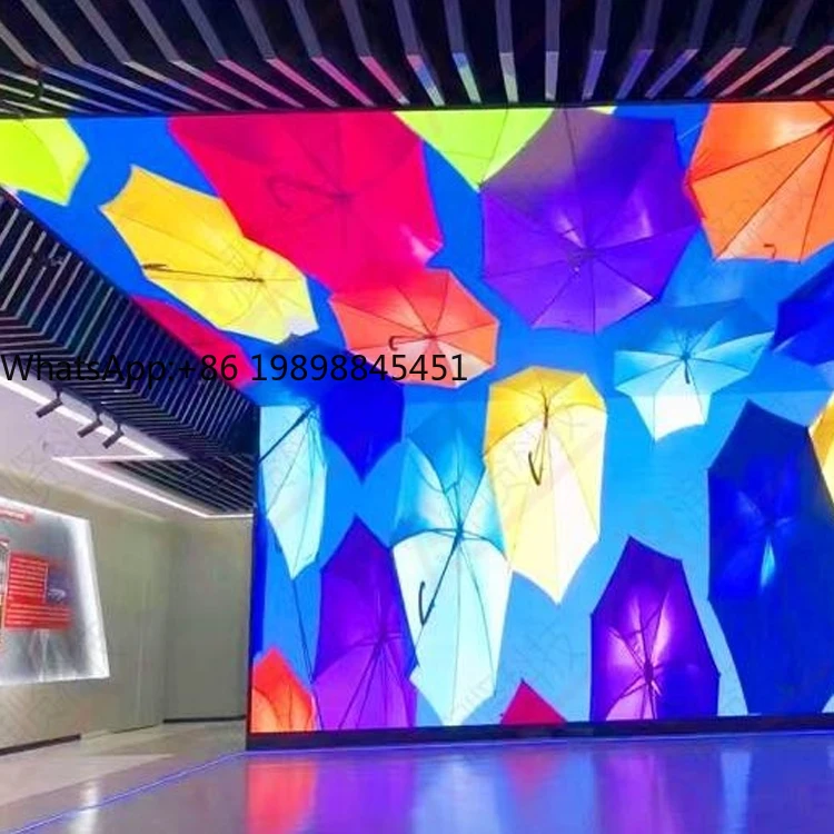 

Full Color Flexible Transparent LED Display, Can Be Used for Product Display Promotional Content Display