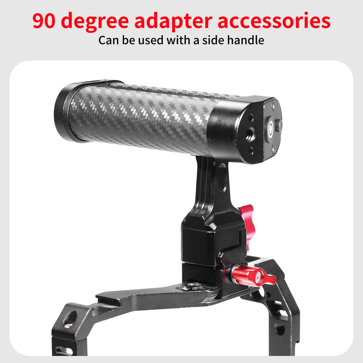 Bgning NATO-Klemme 1/4 3/8 ARRI-Positionierungshalterung für DJI Stabilisator Kamerakäfig Schnellverschluss Mikrofon Monitor Magic Arm Adapter – Detail 4