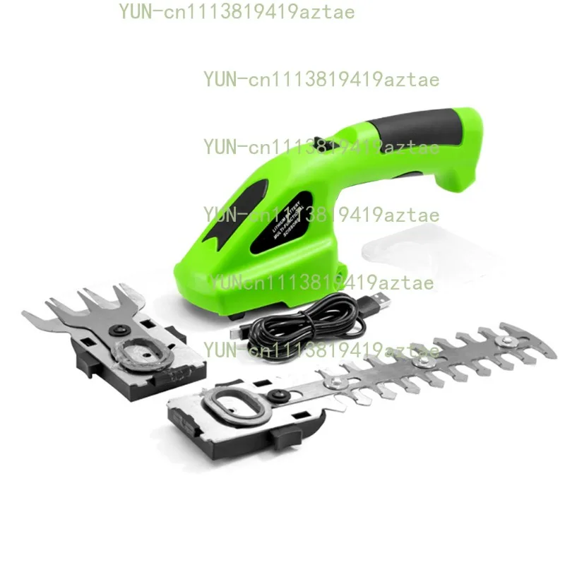 NEW 7.2v Multi-purpose Hedge Trimmer Ion  Cordless Shrub Pruning Shear Handheld Electric Grass Cutter Shear