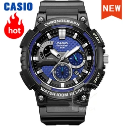 Casio – montre de plongée à quartz pour hommes, ensemble de marque de luxe, étanche à 100m, Sport militaire, horloge lumineuse