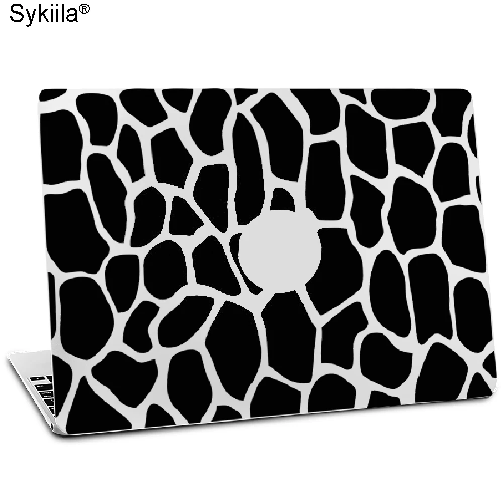 Sticker for Macbook Pro 13 15 17 Retina Air 11 13 for Apple Laptop Vinyl Decal Skin City Leopard Skyline 3D Map Touch Laptop