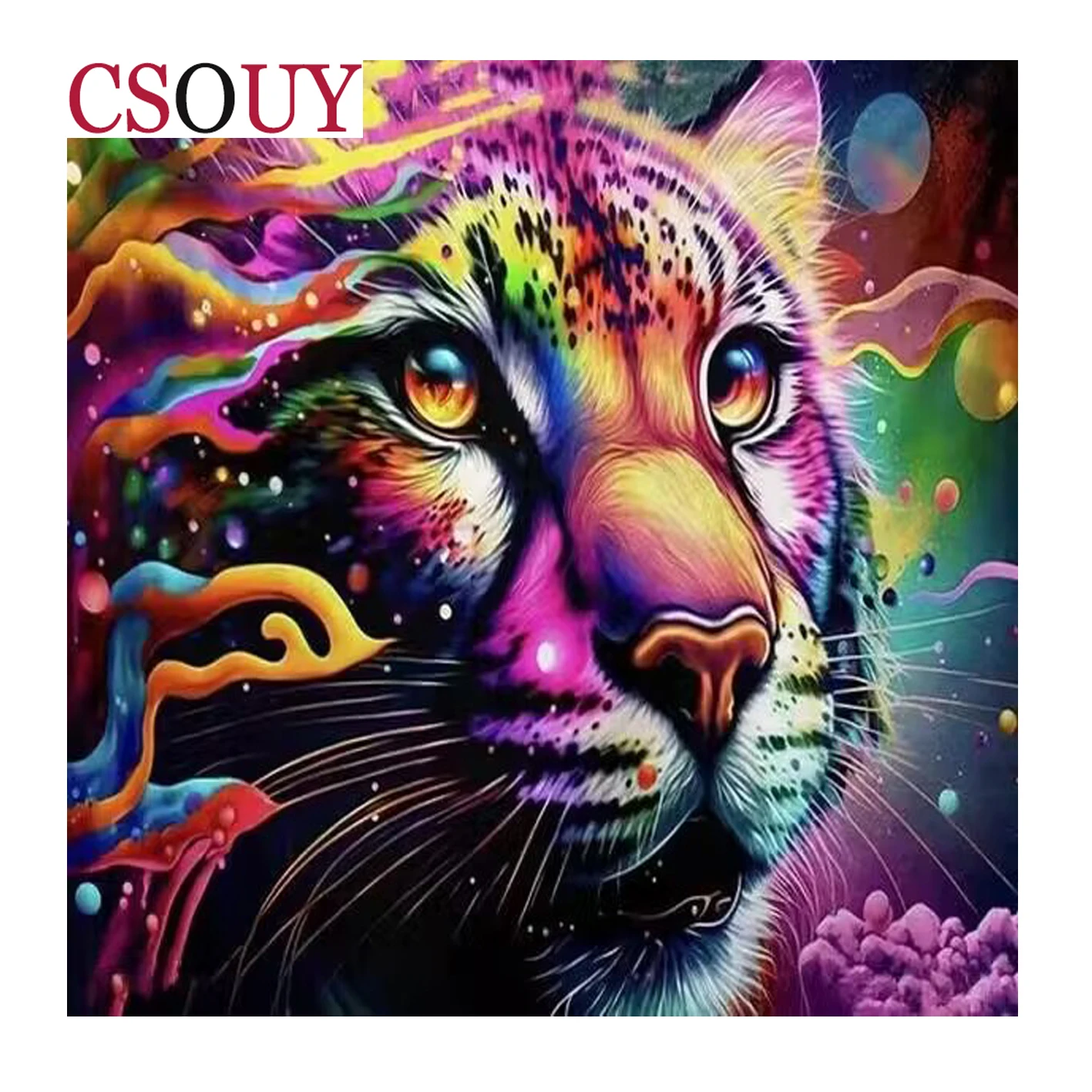 

Fairy Dust 100% Square Drills Diy Diamond Painting Cross Stitch Embroidery Cartoon Head 5D Mosaic Home Decor Picture Rhinestones