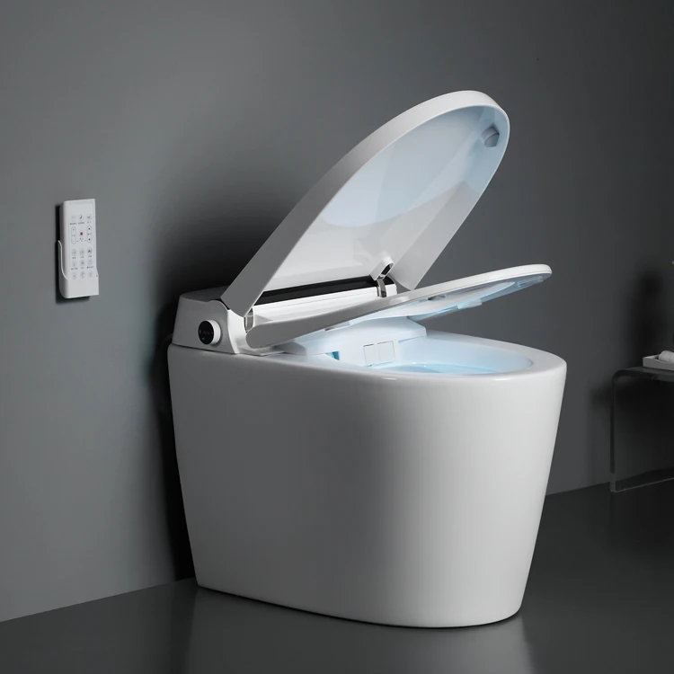 Toilet,Automatic Function Sinking Water Tank Sanitary Ware Smart Bidet Toilet Intelligent