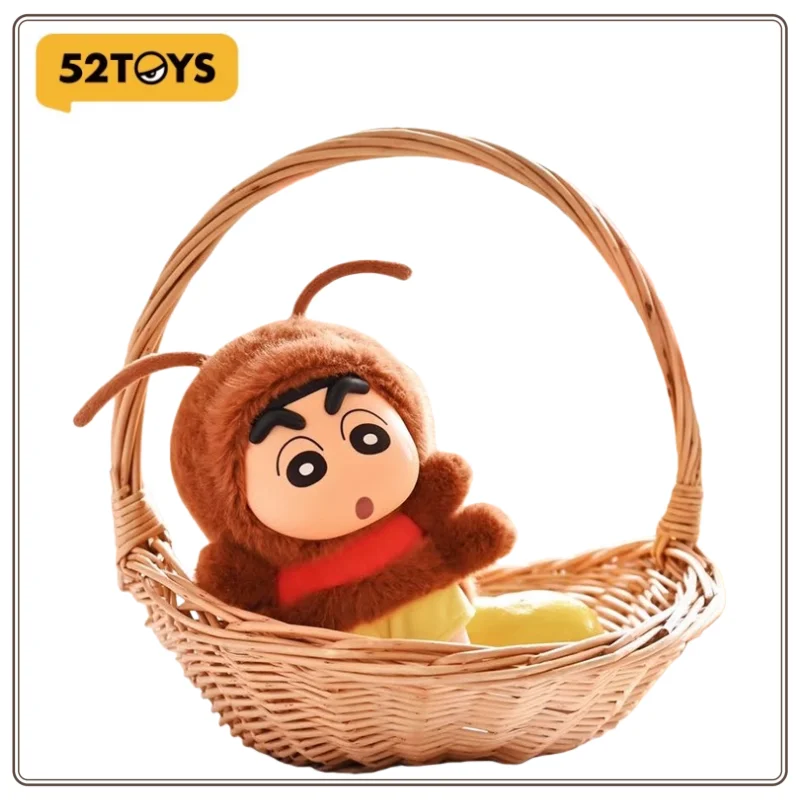 52 juguetes Crayon Shinchan forma de cucaracha bolso colgante hecho a mano decoración colgante juguete de moda regalo de cumpleaños de Navidad y Año Nuevo