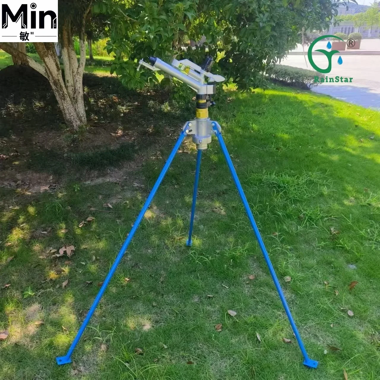 RUNXING Portable Aluminum Copper Core Sprinkler System Outdoor Watering Rain for Garden Farm Greenhouse