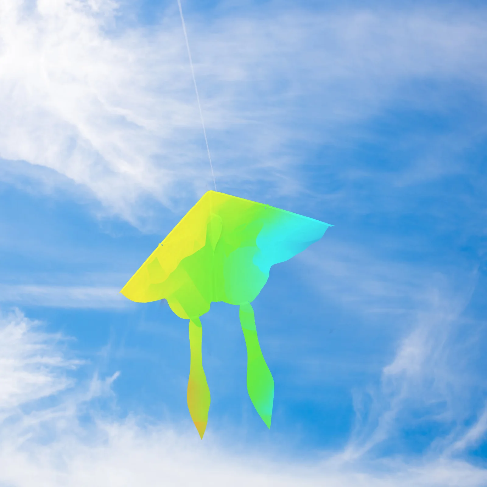 4 sets blanco vlieger DIY graffiti kleuren vorm vliegers kinderen polyester vliegende speelgoedbenodigdheden kind