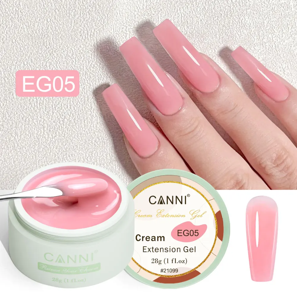 28g Venalisa Canni Cream ExtentionGel No Buring Fast Building Soak off UV Construction Semi Permanent Nail Gel Polish French Gel