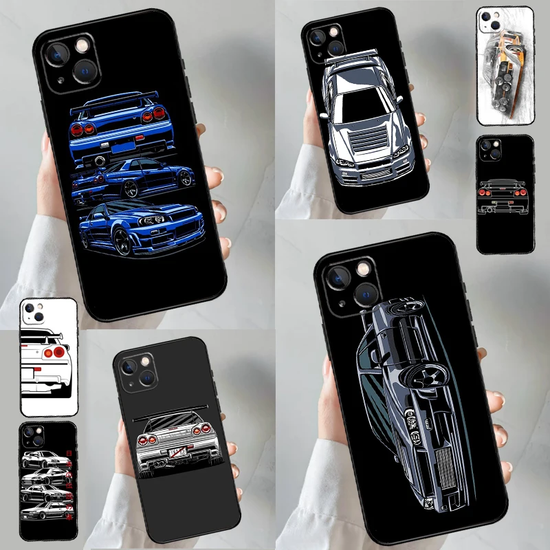 Sports Drift Car Case For Samsung Galaxy A56 A36 A16 A33 A13 A23 A52 A32 A12 A54 A34 A14 A53 A15 A35 A55 A17