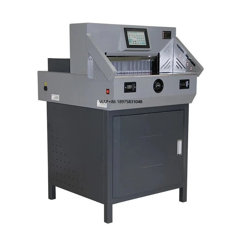 

Digital 480V8 Paper Cutter Guillotine Machine 480mm Automatic Post Printing Equipment Paper Processing Machinery