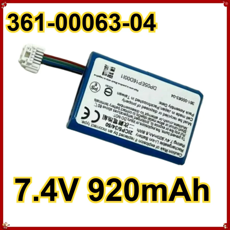 [361-00063-04] for BMW Navigator 5 Navigator 6 GPS Navigator Rechargeable Battery 7.4V 920mAh