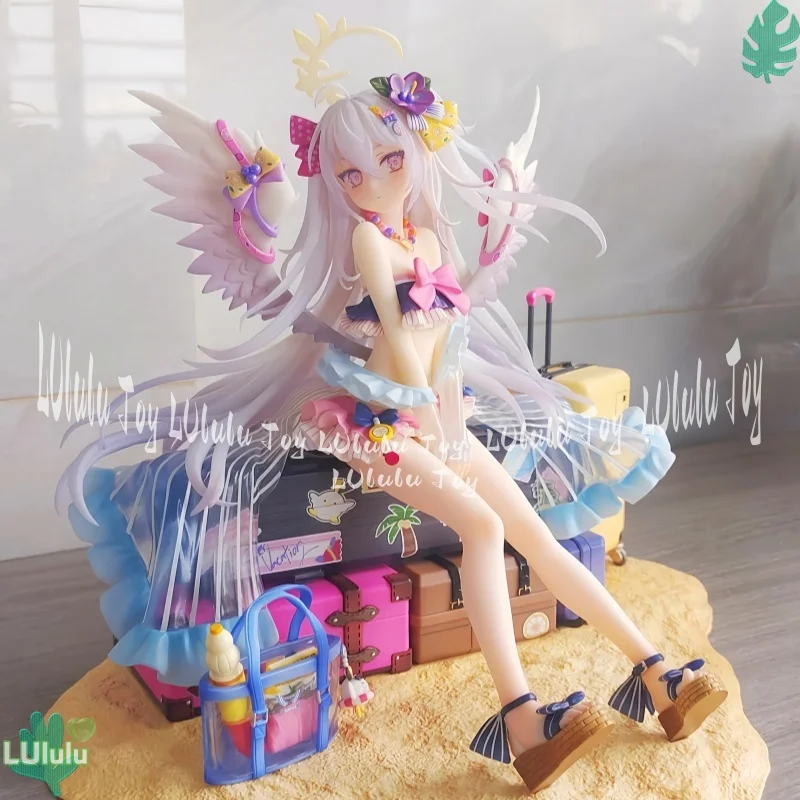 

Elegant Blue Archive Shirasu Azusa Swimsuit Customized Figure Anime Collectible Model Beach Pvc Statue Toys For Anime Fans