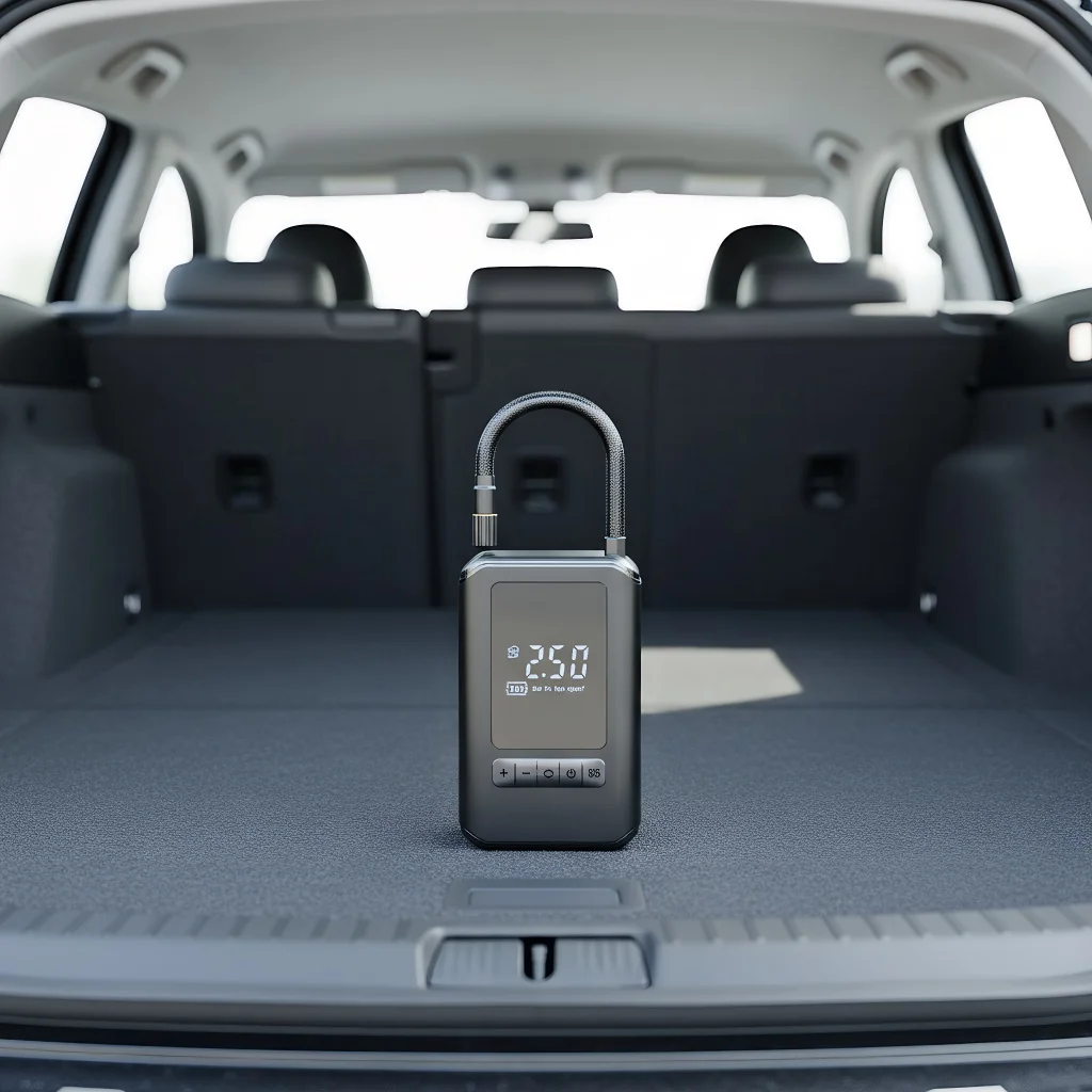 

4000mAh Rechargeable Electric Air Pump - Portable Digital Display