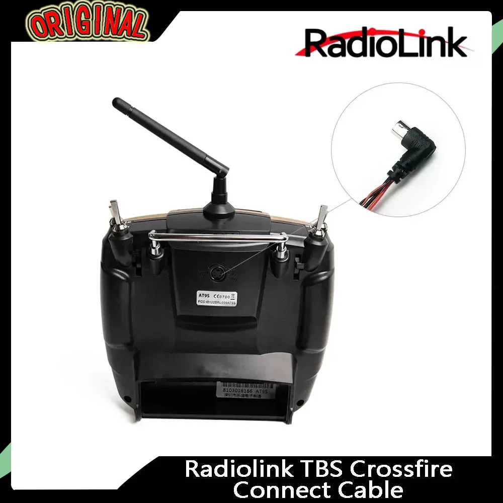 

Соединительный кабель Radiolink TBS Crossfire (14 см) — диапазон ISM 915 МГц, подходит для 12-канального радиоуправляемого передатчика AT9S Pro для гоночных дронов