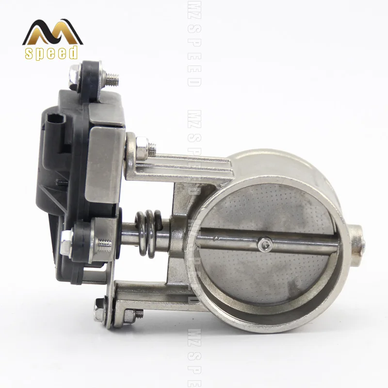 Car attachment Electric exhaust valve 63mm 76mm tailpipe muffler modified for exhaust pipe sound wave regulation