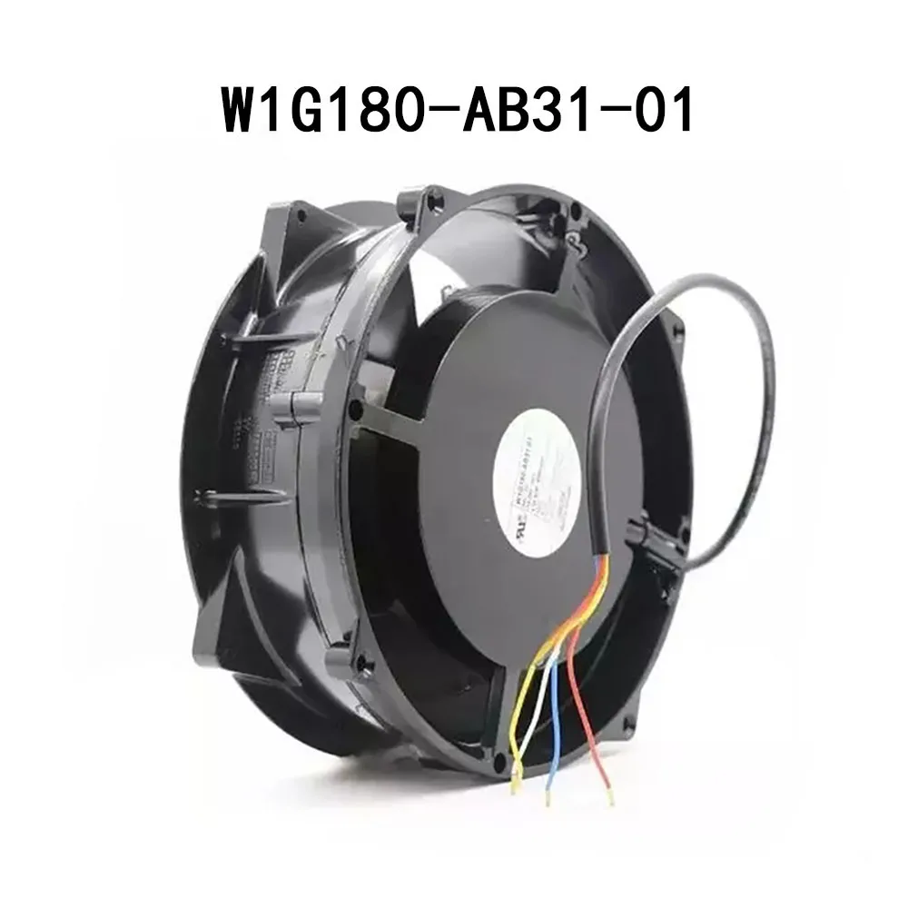 Factory wholesale Axial flow 24VDC 4.3A 93W 4550RPM W1G180-AB31-01 EC Cabinet Cooling Fan