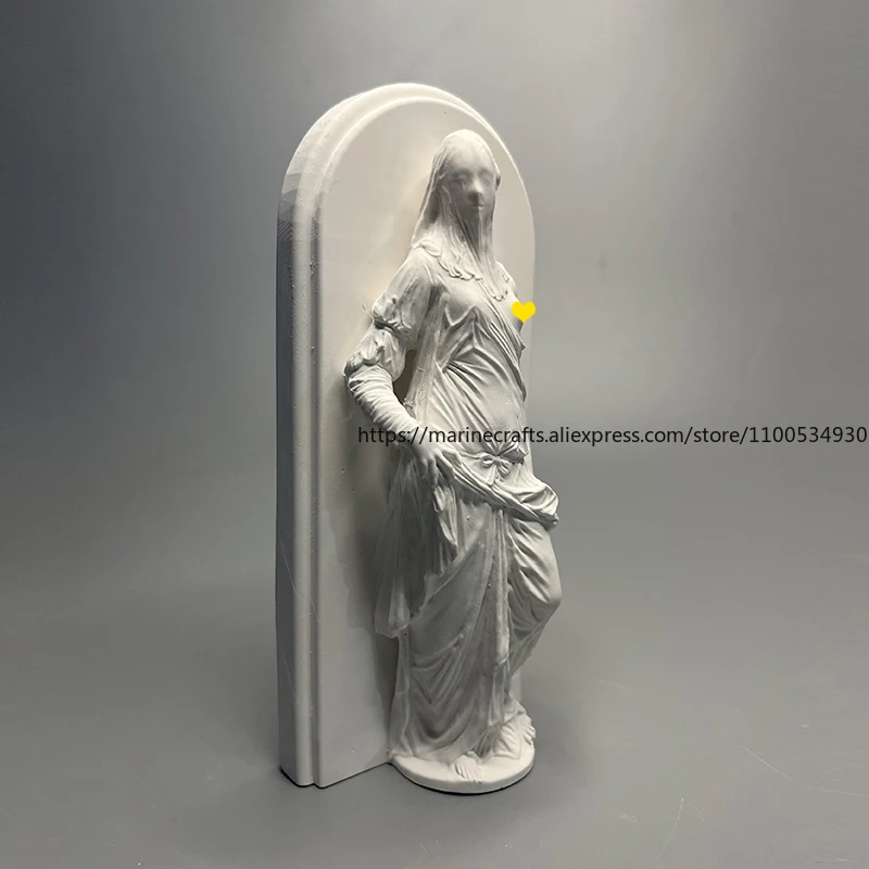 

Paris Louvre Museum Replica Figure Art Sculpture Plaster Statue Decoration Diffuser Stone Memorial Gift For Art Enthusiasts