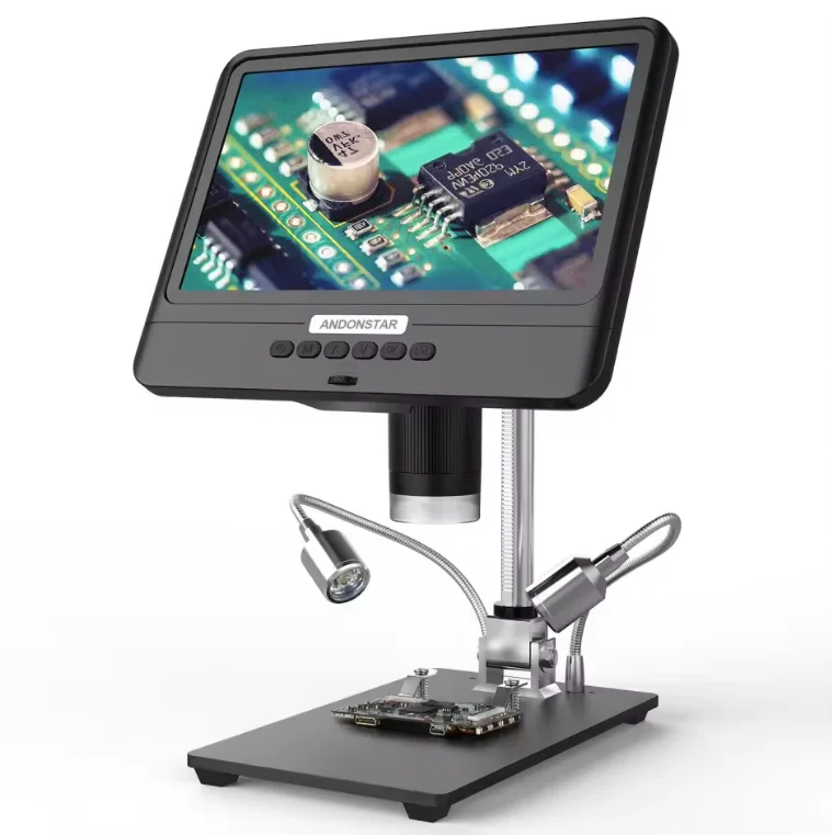 AD208Sデジタル顕微鏡 8.5インチLCDディスプレイスクリーン スコープ デジタル顕微鏡