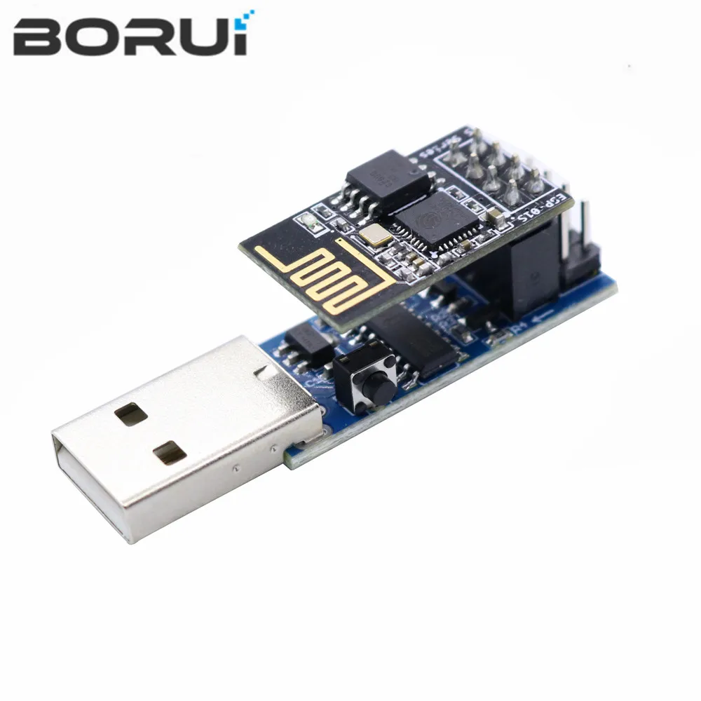 CH340C ESP PROG V1.0 WIFI Downloader ESP8266 ESP-01 ESP-01S WIFI Wireless Programmer Adapter Module