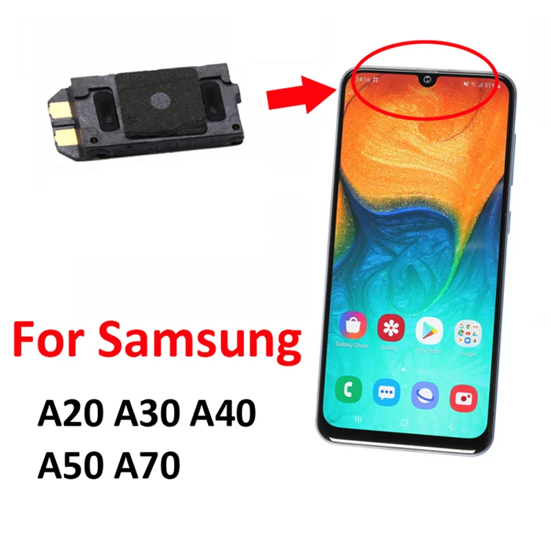 For Samsung Galaxy A20 A30 A40 A50 A70 Phone New Top Earpiece Ear Sound Receiver Speaker Repair Parts