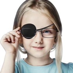 Parche de un ojo, solapa de bofetada pirata, venda médica para adultos, Cosplay, parches para niños y adultos, pegatinas para niños