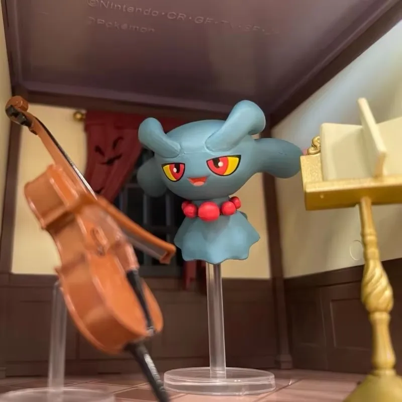 Re-Ment Pokemon Midnight Mystery House 2 Scena in miniatura Modello d'azione da collezione Scatola cieca Regalo a sorpresa in magazzino