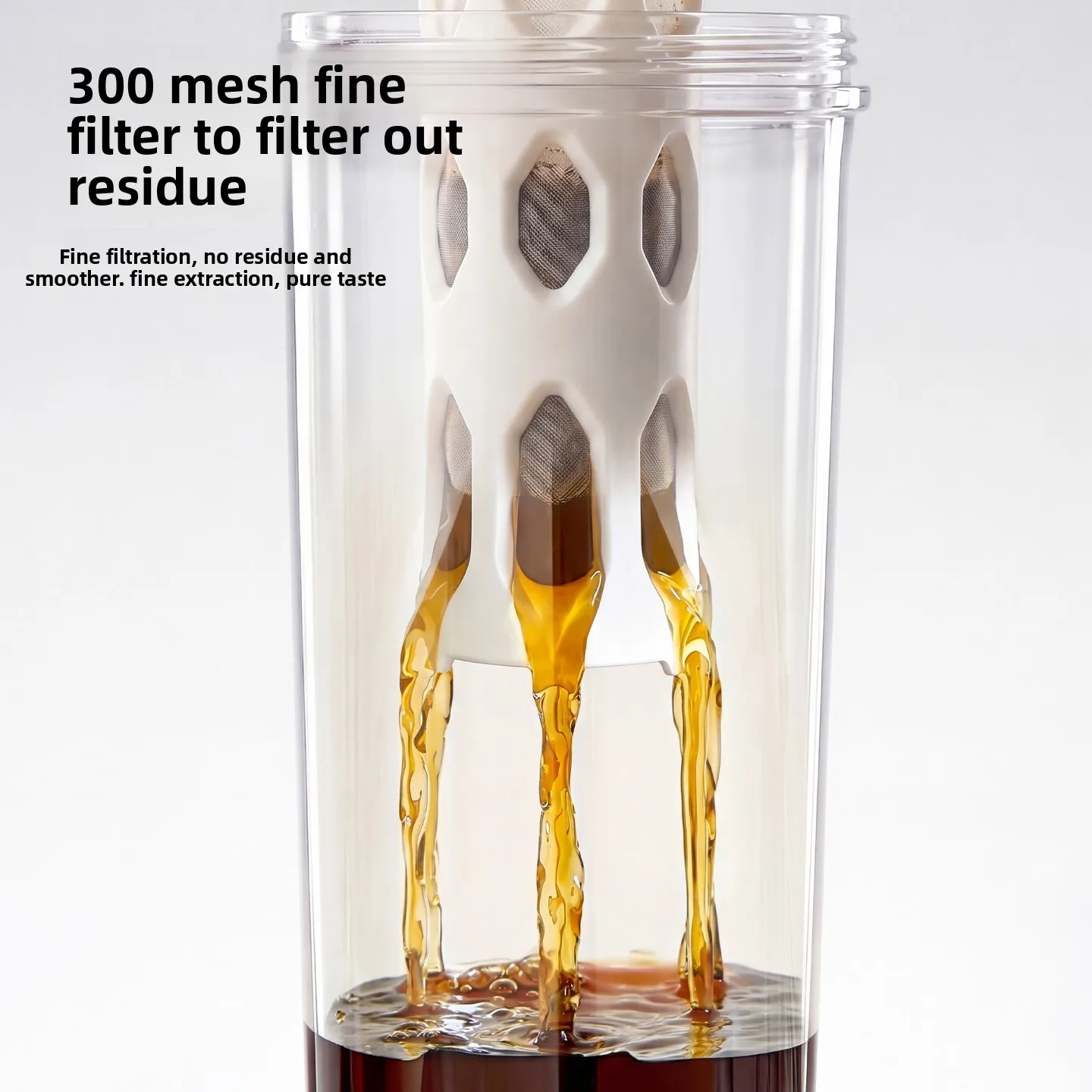 Cold Brewed Coffee Pot, Cup, Large Capacity Coffee Pot, Juice Cup, Essential Gift for Outdoor Camping
