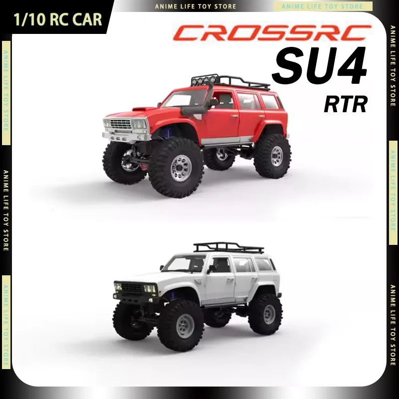 

В наличии: Радиоуправляемая машина CrossRC 1/10 SU4, электрическая, 4WD, внедорожная, для скалолазания, модель на пульте управления, подарок для мальчика на день рождения
