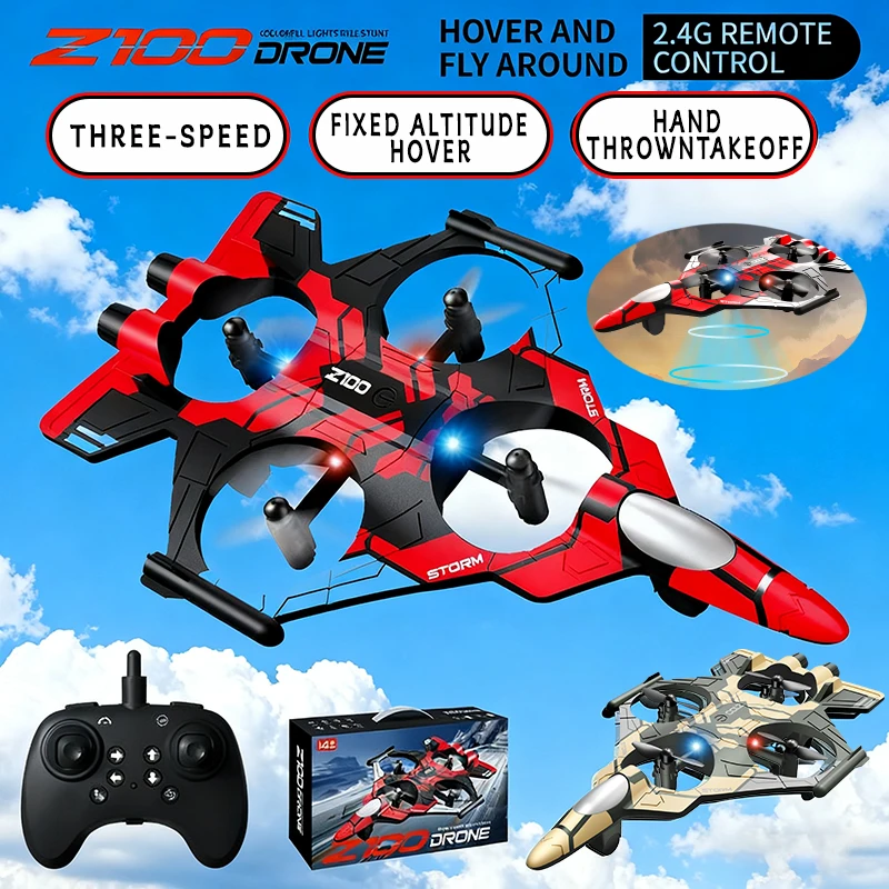 

Новый пенопластовый самолет Z100RC, радиоуправляемый истребитель, трюк, акробатический вертолет со светодиодными цветными фонарями, самолет с дистанционным управлением, истребитель, игрушка