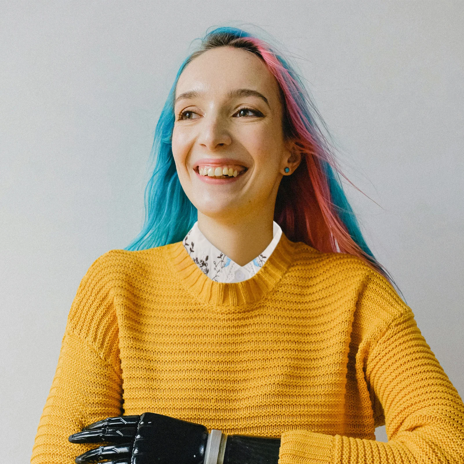 

Embroidered Detachable False Shirt Collar Comfortable Polyester Embellished Collar for Women Layering Casual Formal Attire