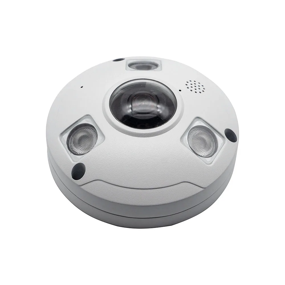 2MP/5MP/8MP POE IP Water-Proof Case Metal Network   360 Degree Fishieye Lens CCTV