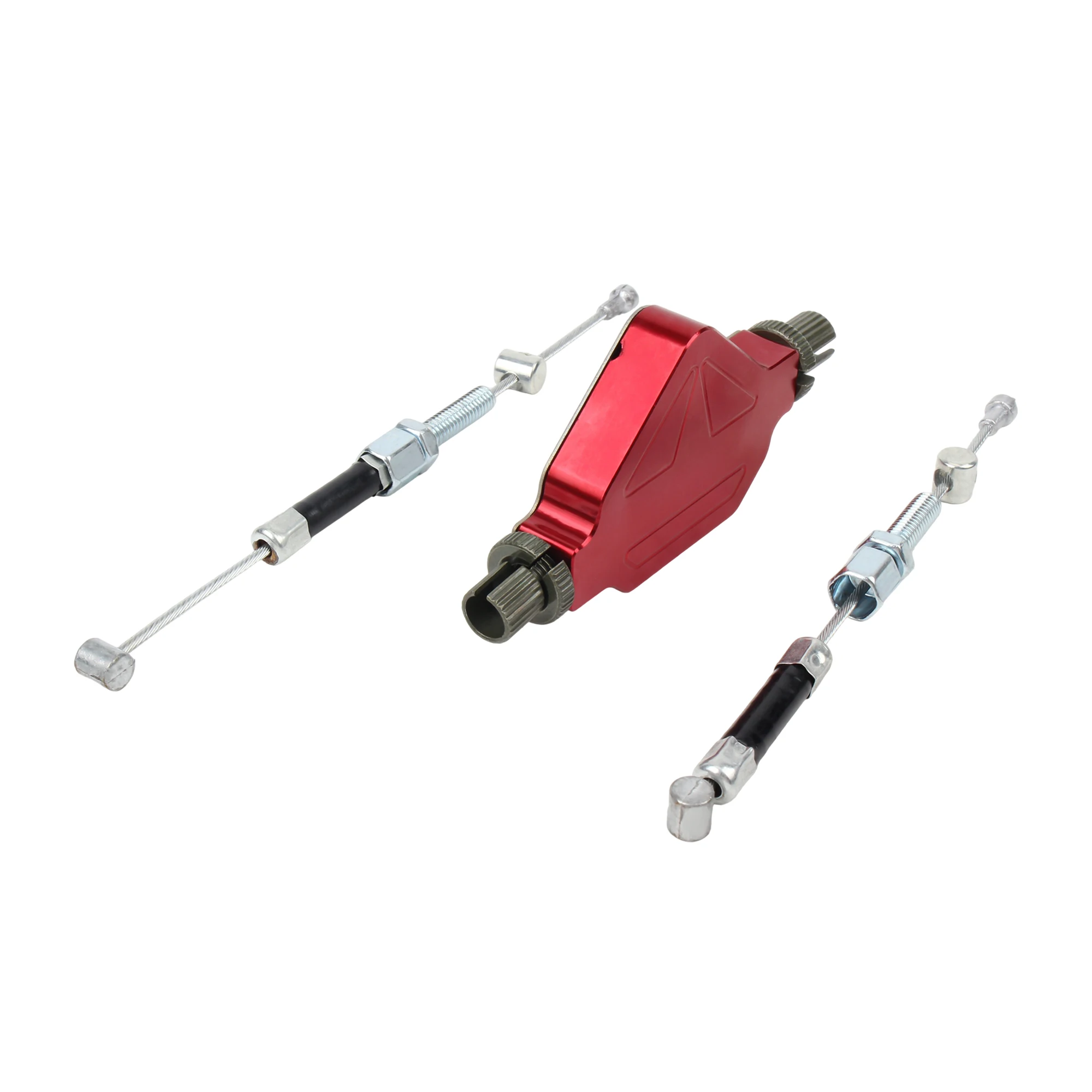 Universelles Easy-Pull-Kupplungssystem-Kit mit 2x Kabeln für Suzuki GSR GSXR Kawasaki Dirt Bike Stunt Motorrad Modifikation – Detail 5