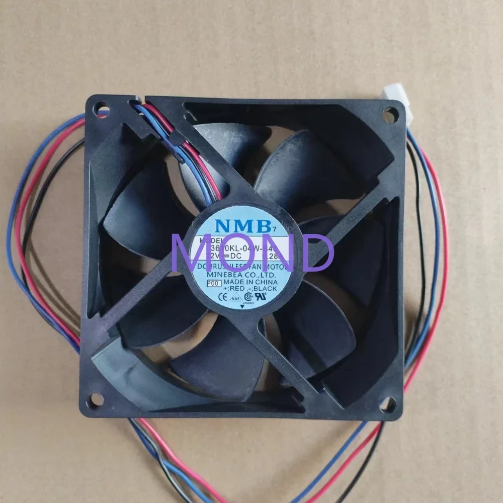 Ventilateur de serveur 3610KL-04Wrer 40 pour le flux d'air NMB-MAT élevé de NMB Ventilateur de refroidissement axial d'inverseur de châssis de puissance 24V 0.22A 9025 9cm 2 3 fils