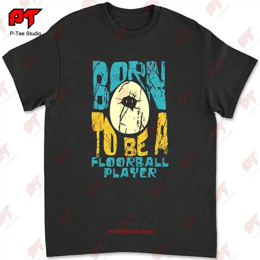 Born To Be A Floorball Player T-shirt UVPO