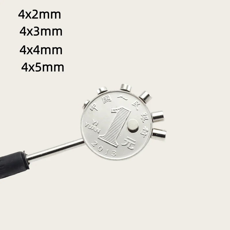 4x2 4x3 4x4 4x5mm Mini Small Circular Magnets For Home Refrigerators, Offices DIY 4*2 4*3 4*4 4*5  Fast Delivery
