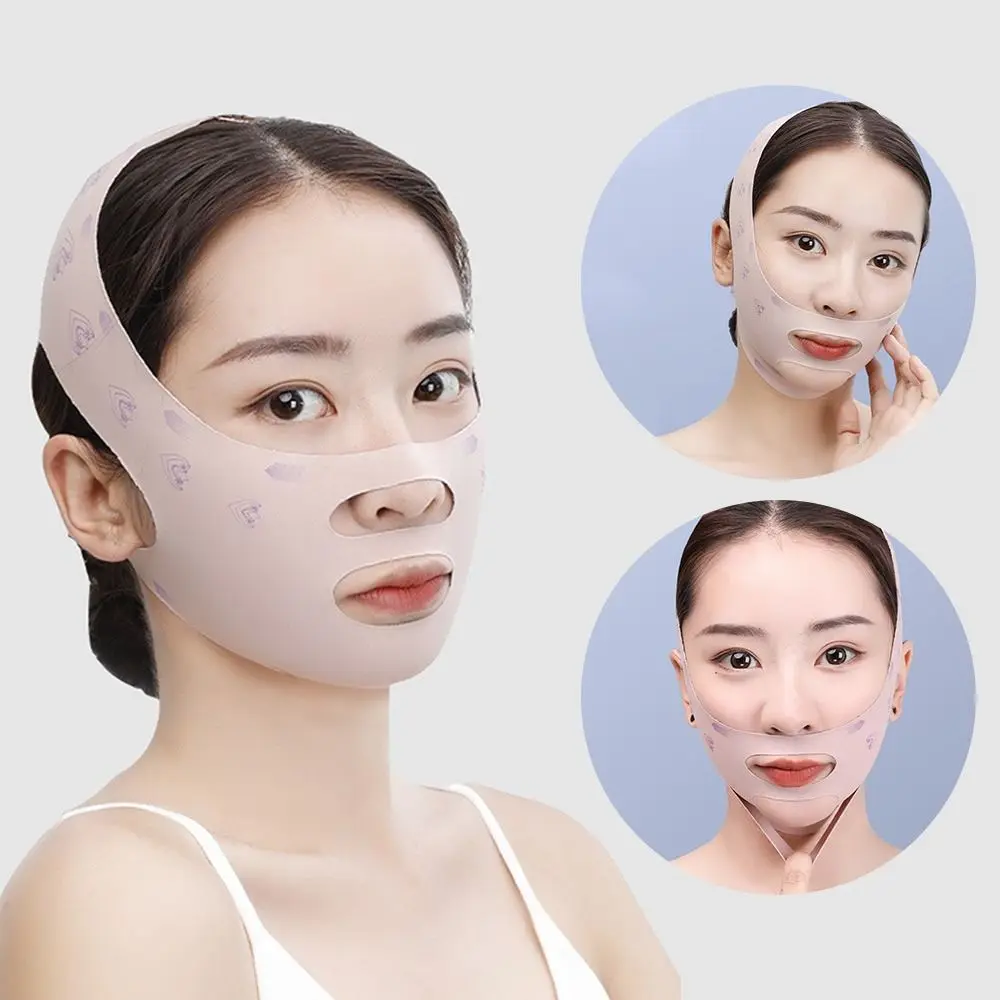 

Adjustable Face Sculpting Sleep Mask Breathable Skin Care Lifting Tightening Mask Slimming Strap V Line Shaping Mask Woman